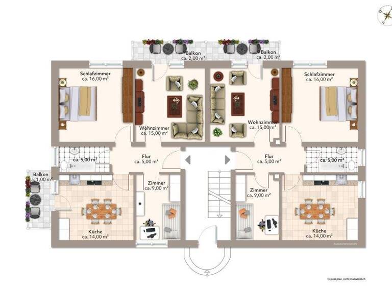Mehrfamilienhaus zum Kauf 1.499.000 € 14 Zimmer 364 m² 800 m² Grundstück Innenstadt Rosenheim 83022