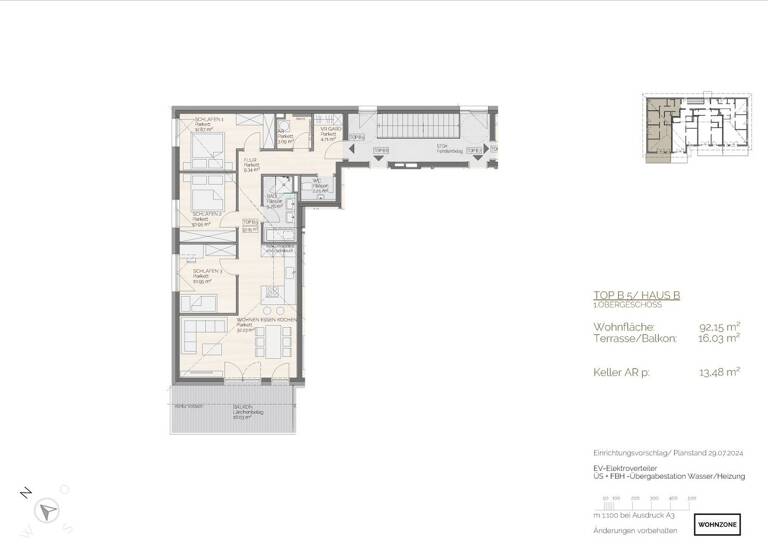 Wohnung zum Kauf - Erstbezug 523.000 € 4 Zimmer 92,2 m² 1. Geschoss Waldweg 8 Perwang am Grabensee 5166