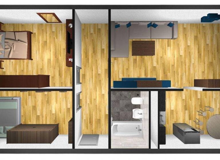 Wohnung zur Miete 289 € 3 Zimmer 70,7 m² 4. Geschoss Kleine Schaftrift 38 Alten Dessau-Roßlau 06847