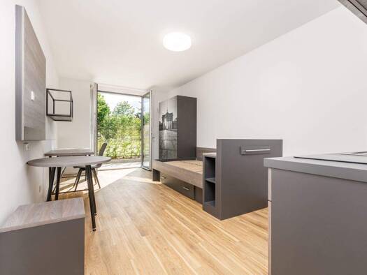 Wohnung zur Miete 720 € 1 Zimmer 31,4 m² 1. Geschoss Rennbahnstraße 83 Weißensee Berlin 13086