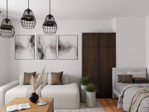 Wohnung zum Kauf 169.000 € 1 Zimmer 32,1 m² 3. Geschoss frei ab sofort Eitelstraße 17 Lichtenberg Berlin 10317