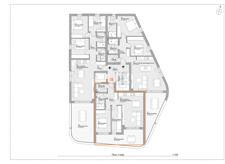 Wohnung zum Kauf 320.000 € 3 Zimmer 1. Geschoss Vodice 22211