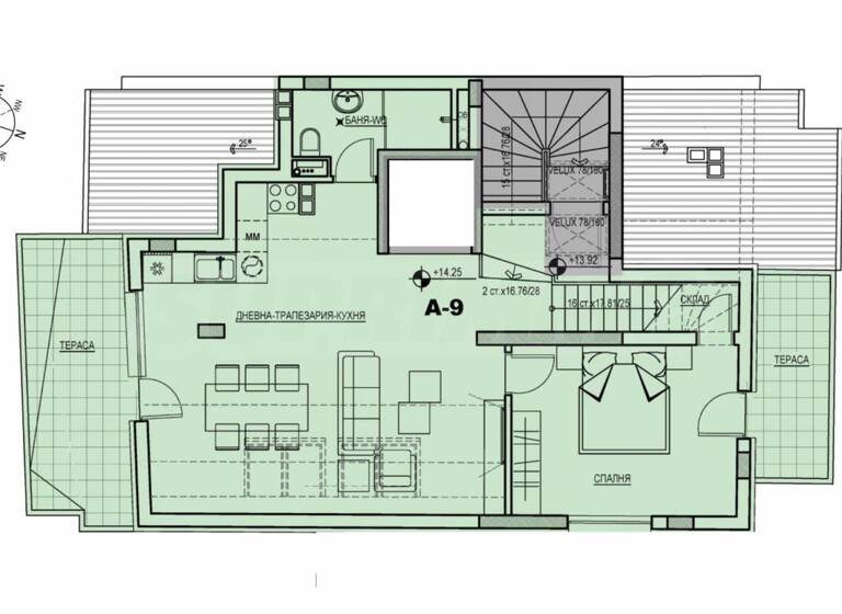 Penthouse zum Kauf 760.676 € 3 Zimmer 182 m² Sofia