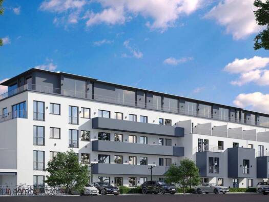 Wohnung zum Kauf - Erstbezug provisionsfrei 612.314 € 4 Zimmer 98,8 m² 2. Geschoss Flößaustraße 100/102 Südstadt Fürth 90763