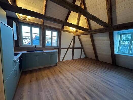 Wohnung zur Miete 495 € 1,5 Zimmer 45 m² Geschoss 2/2 frei ab sofort Mittelstraße (Harzgerode) 1 Harzgerode 06493