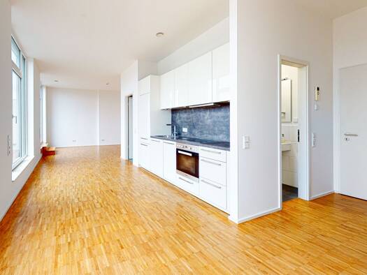 Penthouse zur Miete 2.265 € 3 Zimmer 105,3 m² 6. Geschoss frei ab 01.01.2027 Zum Brommenhof 11 Sachsenhausen Frankfurt am Main 60594
