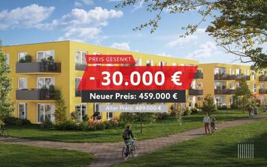 Wohnung zum Kauf - Neubau provisionsfrei 459.000 € 2 Zimmer 57,9 m² EG Max-Kraus-Straße 17 Erding Erding 85435