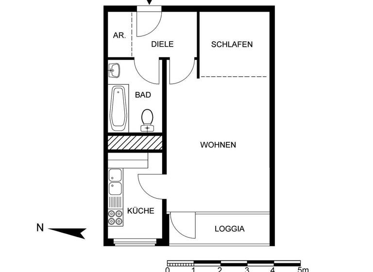 Studio zur Miete 306 € 1 Zimmer 32,4 m² 9. Geschoss Senftenberger Ring 12 Märkisches Viertel Berlin 13439