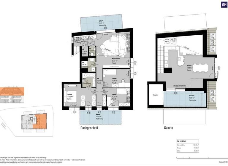 WG-Zimmer zum Kauf - Erstbezug 818.090 € 5 Zimmer 138,2 m² 2. Geschoss Asperner Heldenplatz Wien 1220