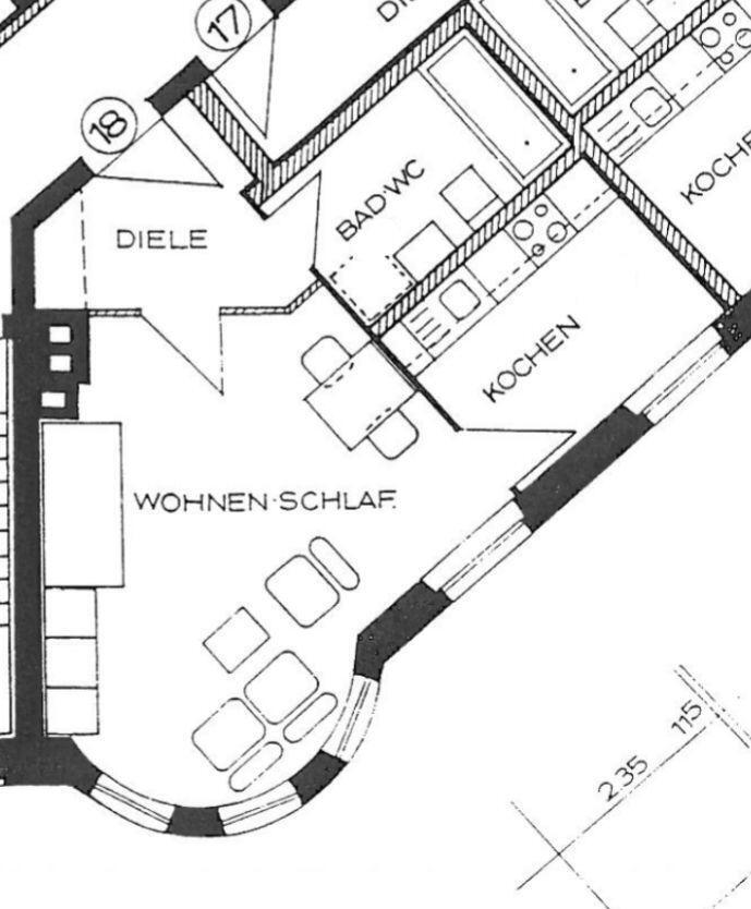 Wohnung zur Miete 800 € 1 Zimmer 49 m²<br/>Wohnfläche 3.<br/>Geschoss 15.01.2025<br/>Verfügbarkeit Oberhausen - Süd Augsburg 86154