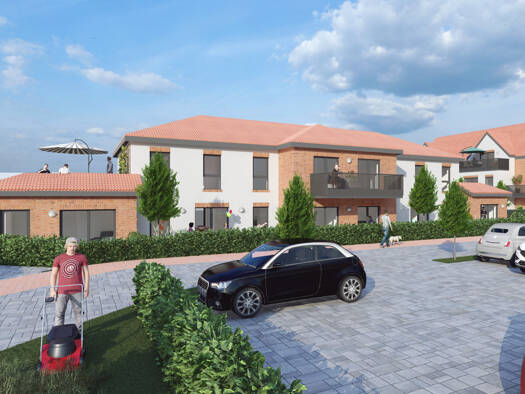 Wohnung zum Kauf - Erstbezug 2 Zimmer 54,8 m² Werlte 49757