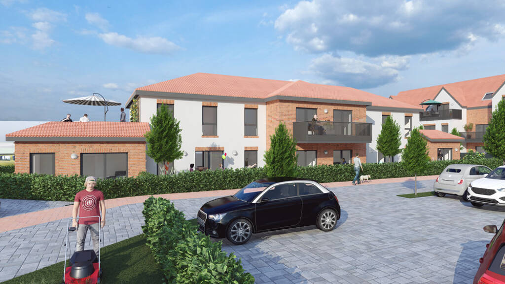 Wohnung zum Kauf - Erstbezug 2 Zimmer 54,8 m² Werlte 49757