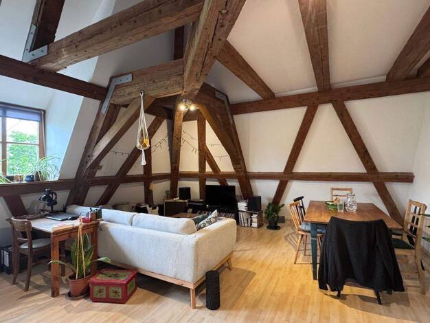 Maisonette zur Miete 590 € 1,5 Zimmer 49 m² 2. Geschoss frei ab 01.02.2026 Freyung 631 Altstadt Landshut 84028