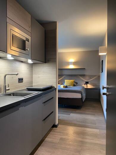 Studio zur Miete 777 € 1,5 Zimmer 21 m² 2. Geschoss Friedrich-Tritschler-Straße 2 Mitte - West Kirchheim unter Teck 73230