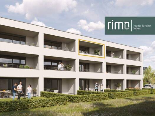 Wohnung zur Miete 953 € 2 Zimmer 55 m² 2. Geschoss Rhetikusstraße Altach 6844