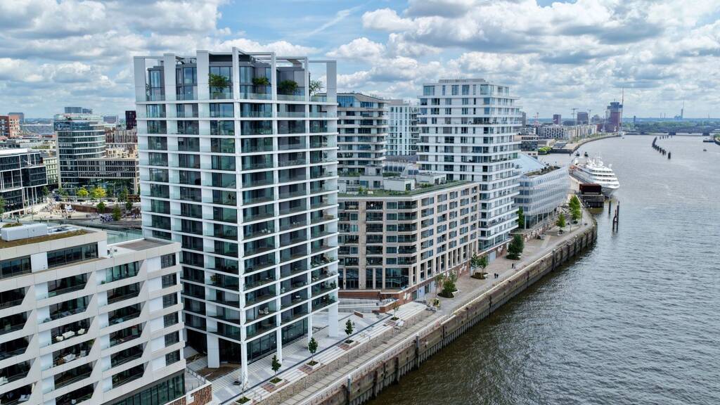 Wohnung zum Kauf - Erstbezug 850.000 € 2 Zimmer 63 m² 7. Geschoss frei ab sofort Am Strandkai 4 HafenCity Hamburg 20457