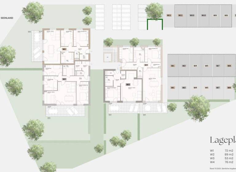 Wohnung zum Kauf - Erstbezug provisionsfrei 525.000 € 3 Zimmer 76,2 m² EG frei ab 01.07.2027 Seekirchnerstrasse Obertrum 5162