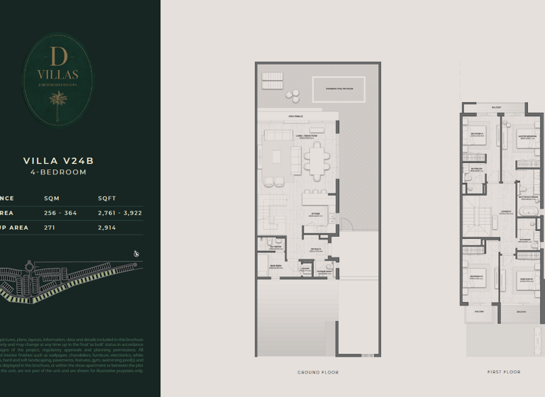 Villa zum Kauf 1.408.250 € 5 Zimmer 364 m² Dubai