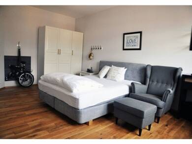 Wohnung zur Miete Wohnen auf Zeit 1.200 € 1 Zimmer 24 m² frei ab sofort Frankfurt am Main / Sachsenhausen 60599