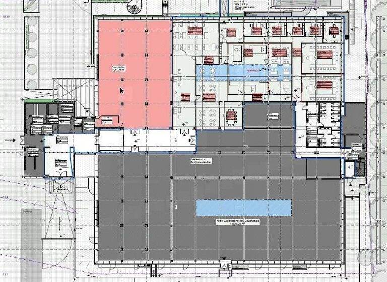 Bürogebäude zur Miete provisionsfrei 10,50 € 2.830 m² Bürofläche teilbar ab 550 m² Fechenheim Frankfurt am Main 60386