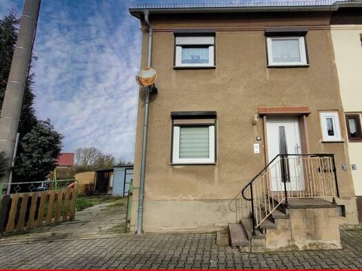 Reihenendhaus zum Kauf 110.000 € 4 Zimmer 84 m² 502 m² Grundstück Wyhra Borna 04552