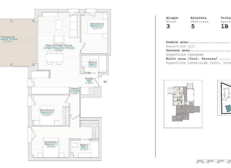 Wohnung zum Kauf - Erstbezug provisionsfrei 470.000 € 4 Zimmer 97 m² El Verger