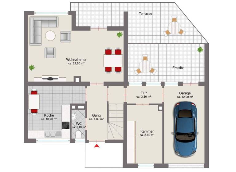 Doppelhaushälfte zum Kauf 698.000 € 4,5 Zimmer 101 m² 446 m² Grundstück Riemerling 85521