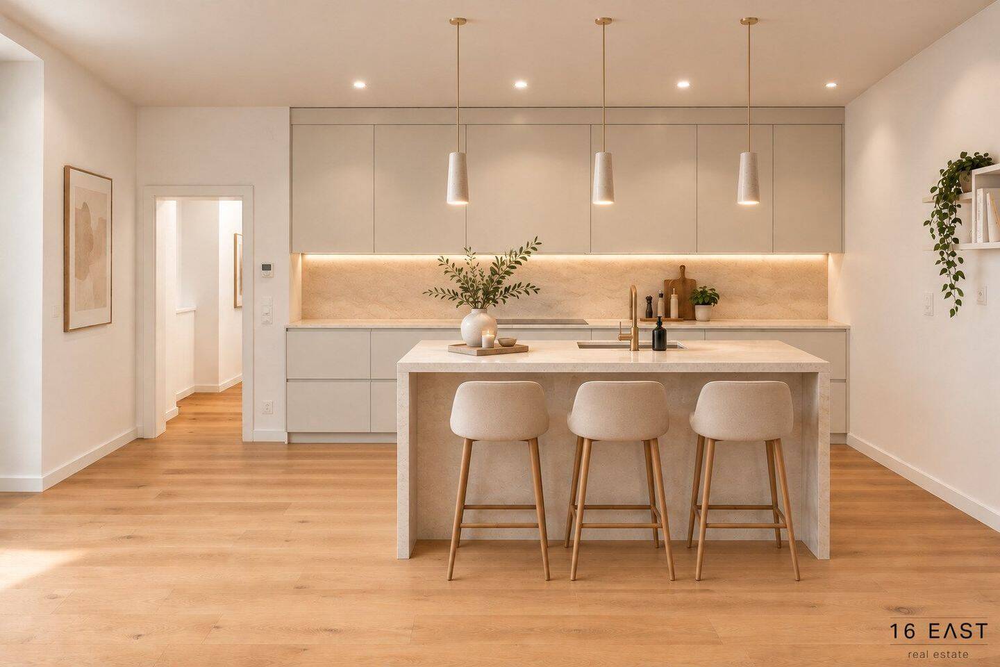 1-bed apartment, 60 m²