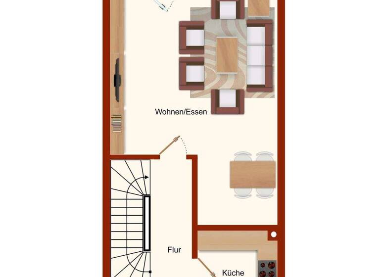 Reihenmittelhaus zum Kauf 349.000 € 5 Zimmer 105 m² 205 m² Grundstück Heiligenhafen 23774