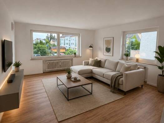 Wohnung zur Miete 950 € 4 Zimmer 90 m² Geschoss 1/3 frei ab sofort Zugspitzstraße 34 Gartenstadt Bad Wörishofen 86825