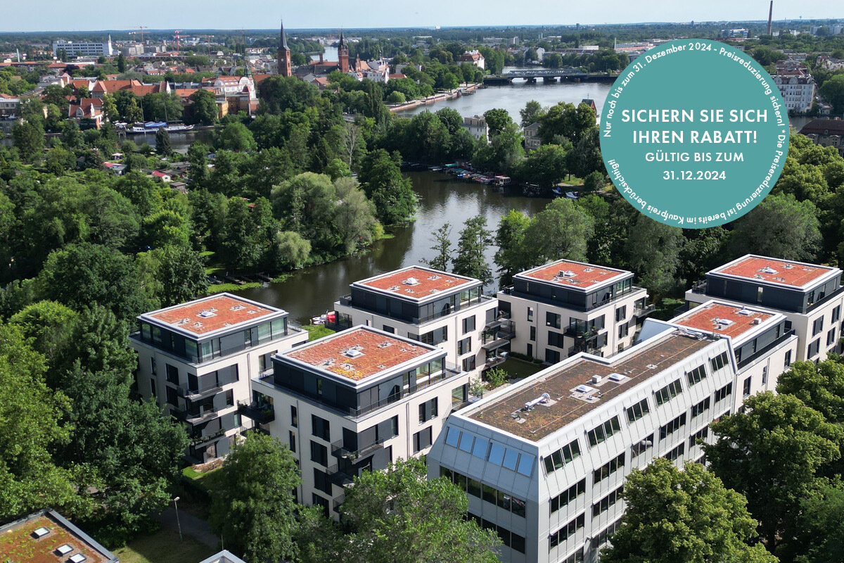 Wohnung zum Kauf provisionsfrei 505.068 € 2 Zimmer 54,3 m²<br/>Wohnfläche 3.<br/>Geschoss Am Generalshof 15 Köpenick Berlin 12555