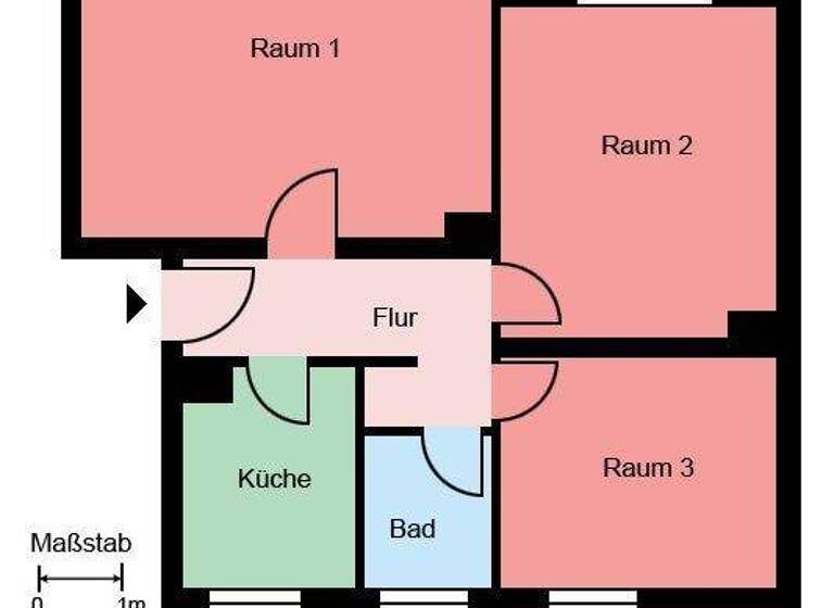 Wohnung zur Miete 489 € 3 Zimmer 63,8 m² 1. Geschoss frei ab 13.03.2026 Barbarastraße 44 Gerlingsen Iserlohn 58638