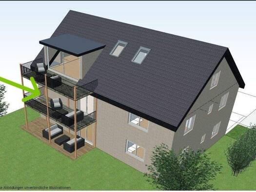 Wohnung zum Kauf provisionsfrei 488.500 € 4,5 Zimmer 112,3 m² frei ab sofort Wolfschlugen 72649