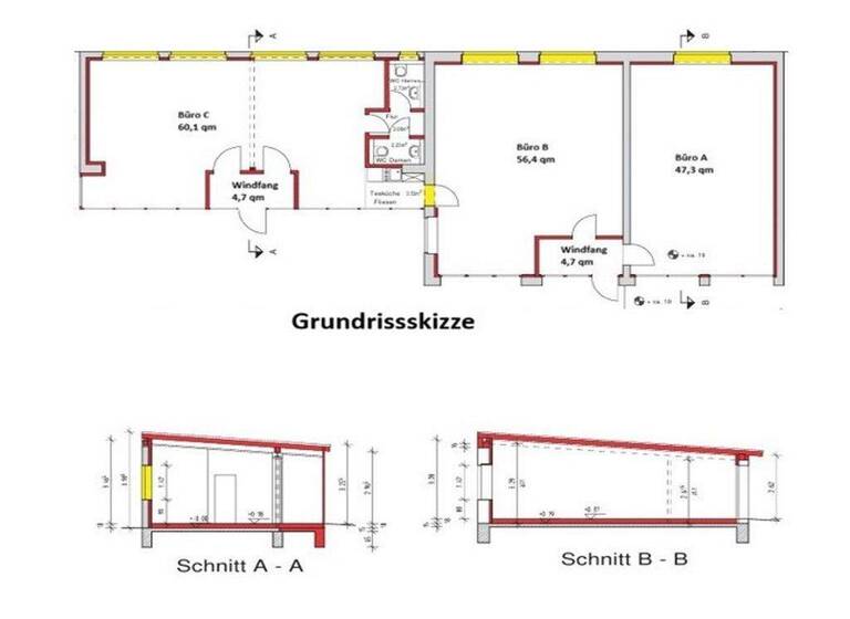 Bürofläche zur Miete 1.700 € 189 m² Bürofläche Stadthagen 31655