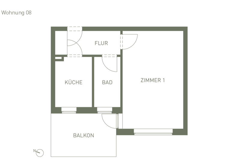 Studio zum Kauf provisionsfrei als Kapitalanlage geeignet 145.000 € 1 Zimmer 39,2 m² Wandsbek Hamburg 22047