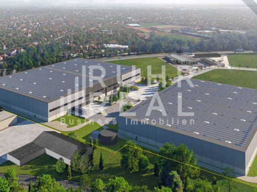 Lagerhalle zur Miete - Erstbezug provisionsfrei 6,60 € 6.298 m² Lagerfläche teilbar ab 5.842 m² Emmerich Emmerich am Rhein 46446