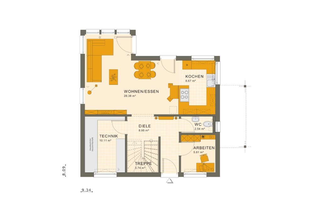 Einfamilienhaus zum Kauf provisionsfrei 349.900 € 5 Zimmer 125 m²<br/>Wohnfläche 700 m²<br/>Grundstück Gelenau 09423