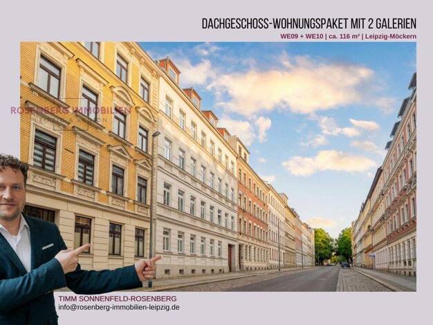 Wohnung zum Kauf 264.900 € 4 Zimmer 116 m² Faradaystraße 17 WE10 & WE09 Möckern Leipzig / Möckern 04159