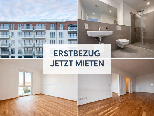 Wohnung zur Miete - Erstbezug 804 € 2 Zimmer 44,2 m² 1. Geschoss frei ab sofort Friedrich-Bosse-Straße 67 Möckern Leipzig 04159