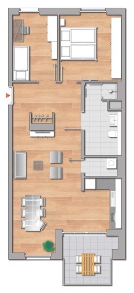 Wohnung zur Miete 1.142 € 3 Zimmer 81,2 m²<br/>Wohnfläche 1.<br/>Geschoss ab sofort<br/>Verfügbarkeit Hörder-Bach-Allee 11 Hörde Dortmund-Hörde 44263