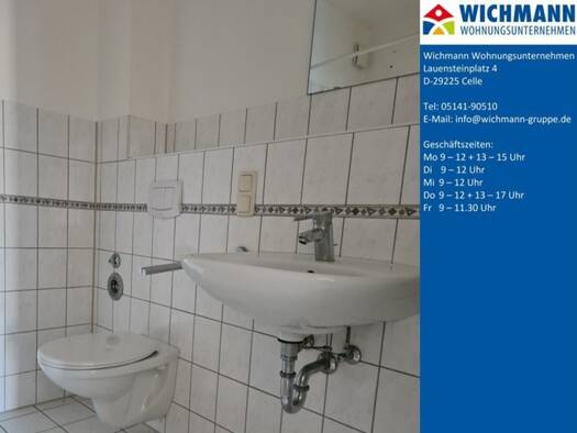 Wohnung zur Miete 586 € 2 Zimmer 65 m² 1. Geschoss frei ab 01.12.2025 Lauensteinplatz 1 Heese Celle 29225