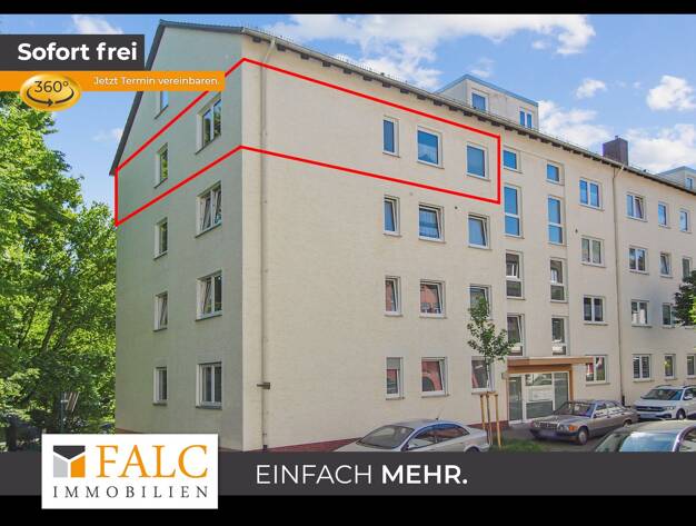 Wohnung zum Kauf 284.900 € 4 Zimmer 100 m² 3. Geschoss Wehlheiden Kassel 34121
