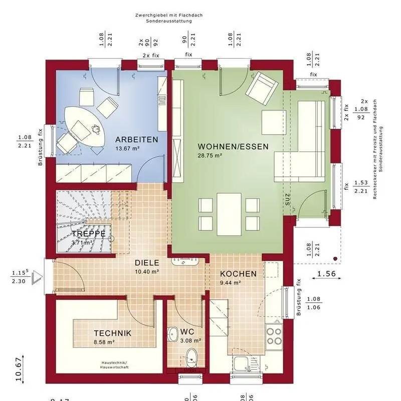 Haus zum Kauf 606.587 € 5 Zimmer 148 m²<br/>Wohnfläche 338 m²<br/>Grundstück Nordkirchen Nordkirchen 59394