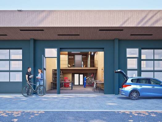 Lagerhalle zur Miete 13,99 € 121 m² Lagerfläche Albertstadt Dresden 01099