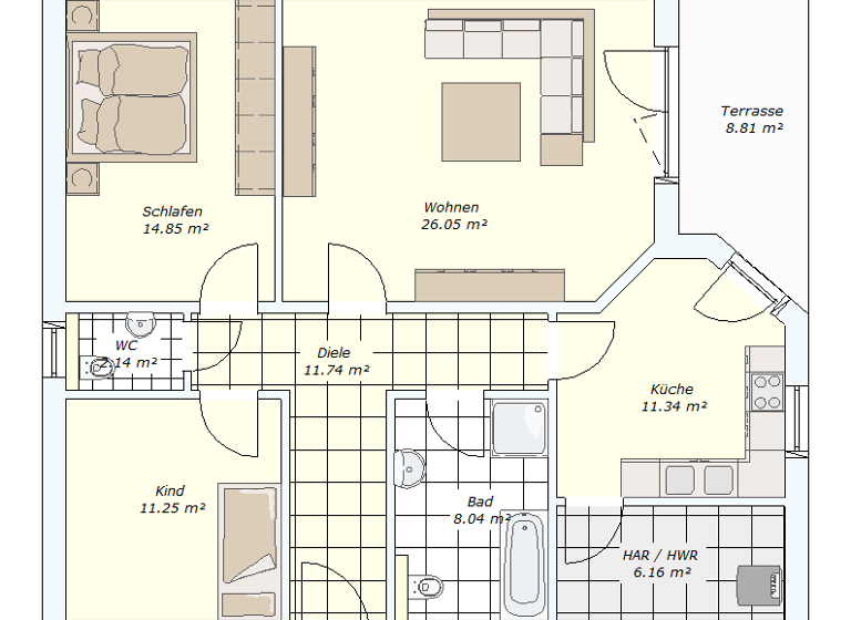 Einfamilienhaus zum Kauf - Erstbezug 356.395 € 3 Zimmer 100 m² 580 m² Grundstück Am Lehmberg Eilenburg 04838