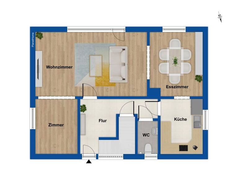 Haus zum Kauf 189.000 € 3 Zimmer 81,3 m² 794 m² Grundstück Neuberend 24879