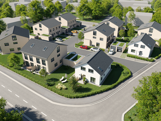 Doppelhaushälfte zum Kauf - Erstbezug provisionsfrei 5 Zimmer 134,5 m² 227,5 m² Grundstück Bergham Nittenau 93149