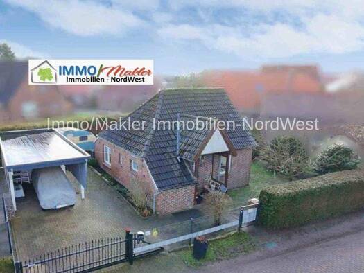 Einfamilienhaus zum Kauf 169.000 € 2 Zimmer 50 m² 316 m² Grundstück Horster Straße 17 Asel Wittmund 26409