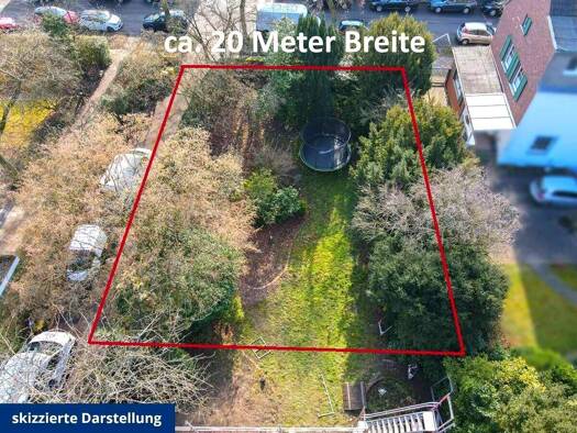 Grundstück zum Kauf 385.000 € 512 m² Grundstück Dreikönigenviertel Neuss / Dreikönigenviertel 41464