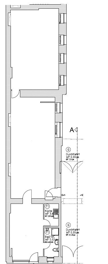 Bürogebäude zur Miete provisionsfrei 1.890 € 130 m²<br/>Bürofläche Emdener Straße 29 Moabit Berlin 10551